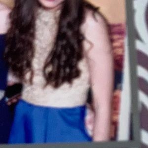 homecoming blue short dress